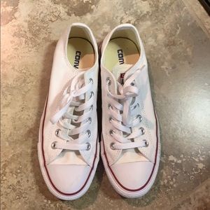 White Converse - size 7